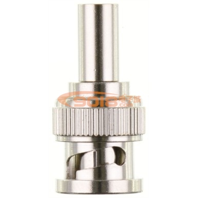 壓接全銅BNC/Q9接頭 線徑5mm 50-3/RG58 RG142 50歐射頻同軸電纜/饋線