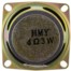 HMY4R3W 4歐姆3瓦 方形52MM 厚30MM 全頻喇叭 揚聲器 小音箱喇叭