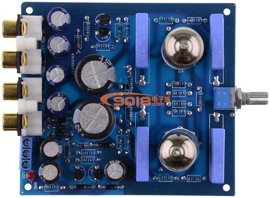 6J1電子管前級放大板 膽機前級板 成品板