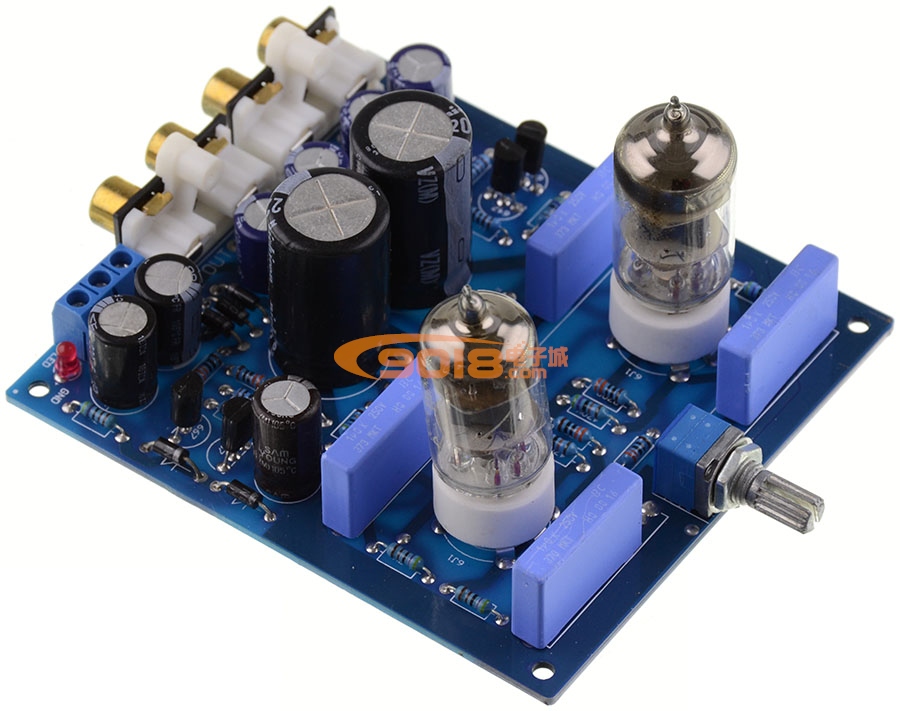 6J1電子管前級放大板 膽機前級板 成品板