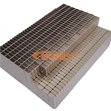 高性能電機方形磁鋼 強磁鐵 燒結釹鐵柵永磁鐵 10.8*7.5*3mm