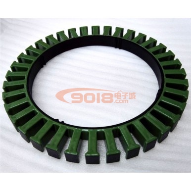 13710超大直徑直流無刷電機 盤式外轉式發電機定子矽硅鋼片鐵芯 137.6*10mm 36槽防水