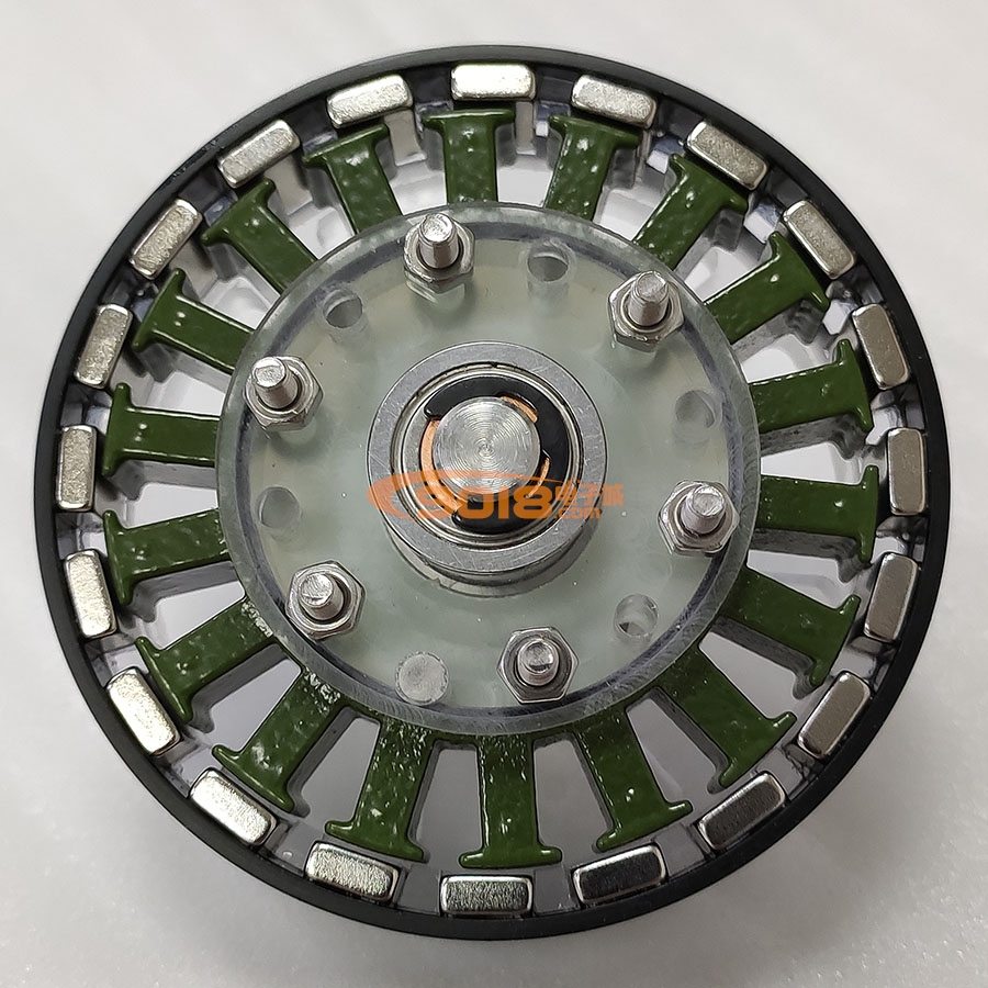 M6 6010 18N20P盤式無刷電機散件 三相永磁發電機 航模馬達 教學演示DIY套件