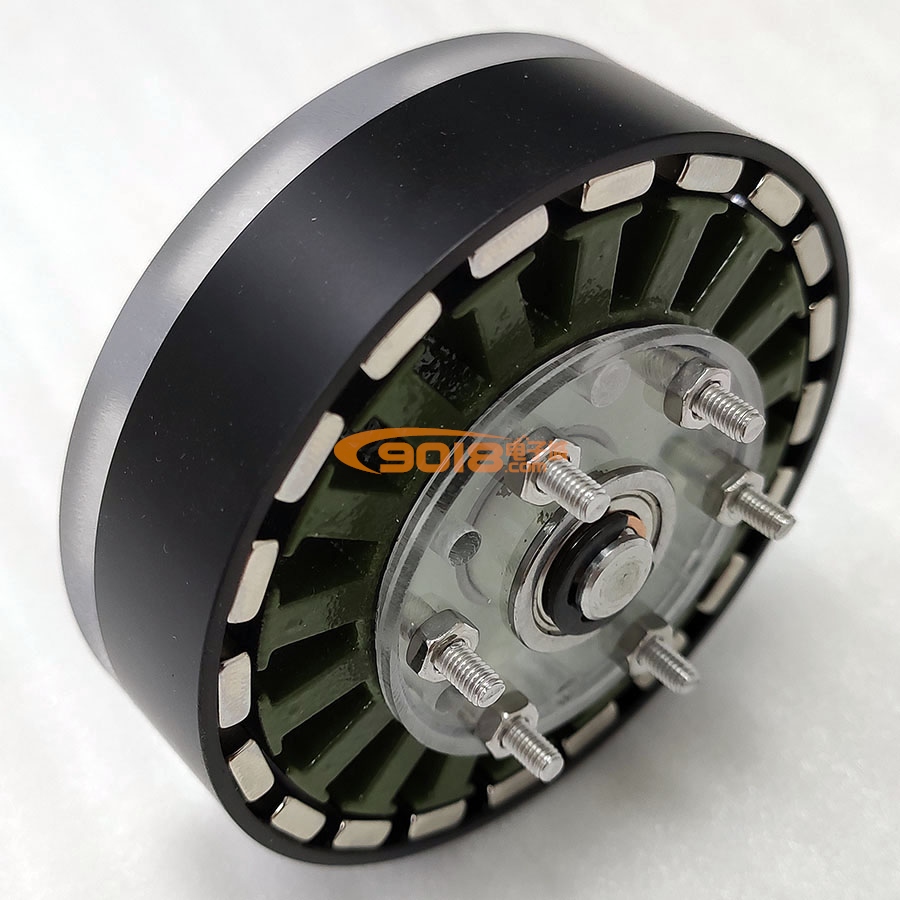 M6 6010 18N20P盤式無刷電機散件 三相永磁發電機 航模馬達 教學演示DIY套件