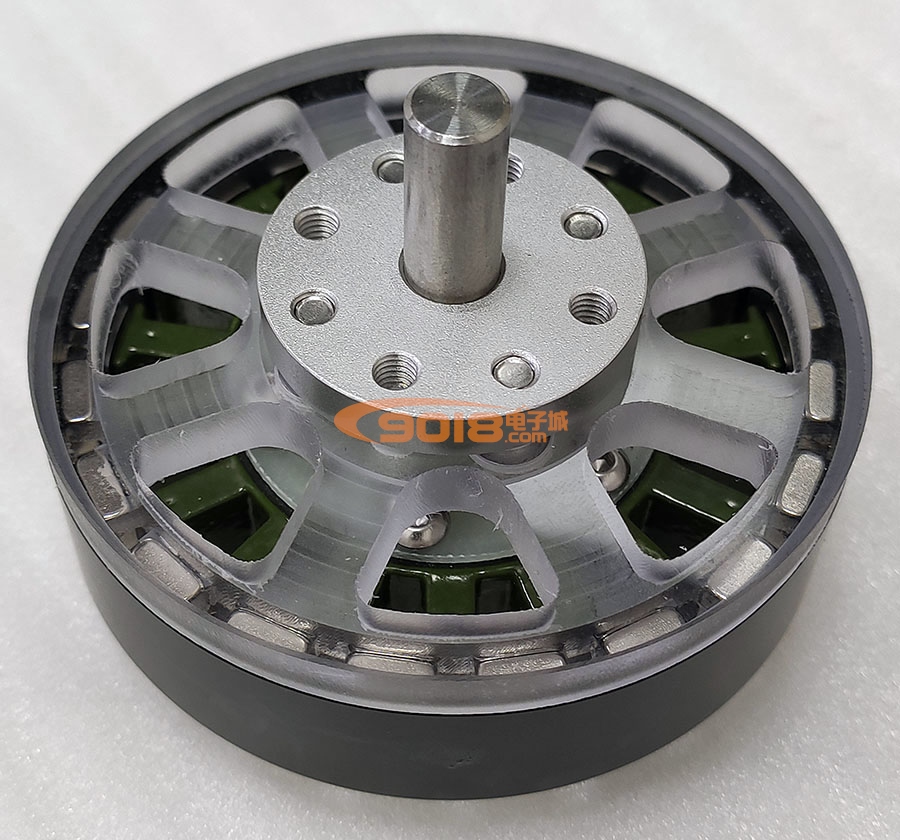 M6 6010 18N20P盤式無刷電機散件 三相永磁發電機 航模馬達 教學演示DIY套件