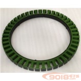 16610特大直徑直流無刷電機(jī)盤式外轉(zhuǎn)式發(fā)電機(jī)定子矽硅鋼片鐵芯166*10mm 45槽防水型