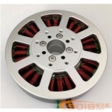 昊極9910/2Nm空心軸馬達 盤式扁平直流永磁三相無刷電機