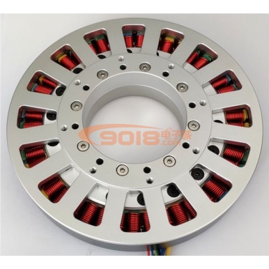 昊極14810/5Nm大型永磁直流無刷電機馬達 低速力矩型 盤式超薄扁平 多極 有感帶霍爾