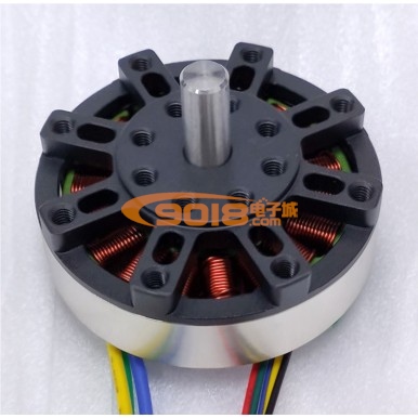 昊極5310/90W直流無刷電機 三相永磁盤式外轉(zhuǎn)子馬達(dá) 有感有霍爾