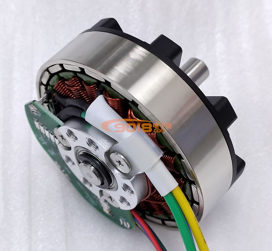 昊極5310/90W直流無刷電機 三相永磁盤式外轉(zhuǎn)子馬達(dá) 有感有霍爾
