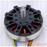 昊極5310/90W直流無刷電機 三相永磁盤式外轉子馬達 有感有霍爾