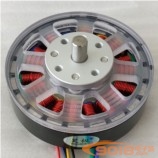 昊極6710/100W盤式18N20P永磁三相直流無刷電機/馬達 有感帶霍爾 塑料版