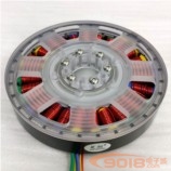 昊極11510/400W小空心軸盤式三相永磁無刷直流電機 扁平 多極 超薄 有感帶霍爾馬達