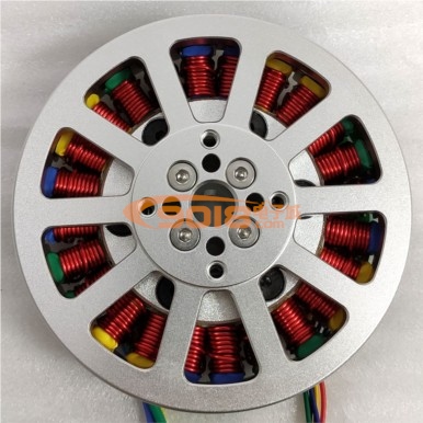 昊極8110/300W空心軸馬達 盤式扁平直流永磁三相無刷電機