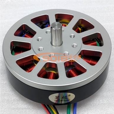 昊極6710/200W/36V盤式永磁三相直流無刷電機/馬達 有感帶霍爾 全金屬版