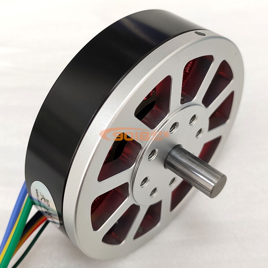 昊極6710/280W/48V盤式永磁三相直流無刷電機/馬達 有感帶霍爾 全金屬版
