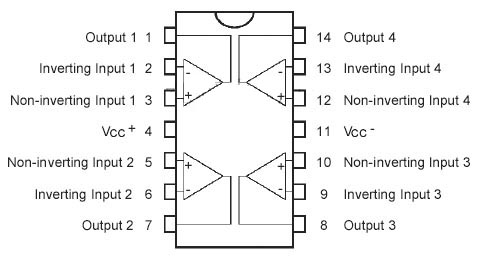 TL084運算放大器集成電路