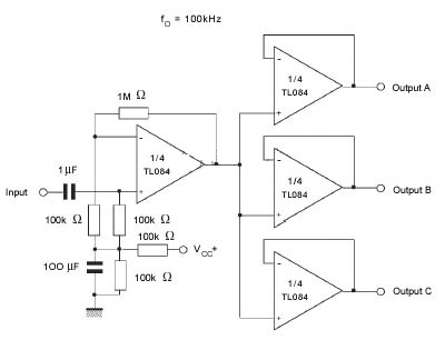 TL084運算放大器集成電路