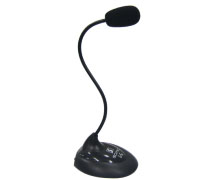 Somic/聲麗 SM-008 高級鵝頸 桌面式話筒 電腦麥克風 黑色 Somic/聲麗 SM-008 高級鵝頸 桌面式話筒 電腦麥克風 黑色