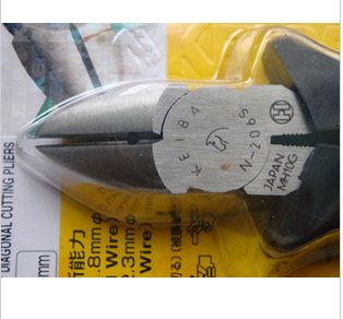 原裝正品KEIBA電工斜嘴鉗N-206S馬牌斜嘴鉗 斜口鉗 水口鉗150MM