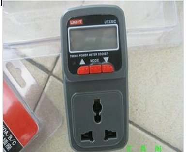 全新正品優利德UT230C 多功能功率計插座 帶時鐘定時碳排放